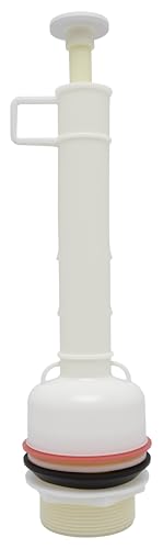 Toilet Flush Valve, Replacement for Model # 211-11-1/2', White Plastic, Compatible with Mansfield toilet tanks models 211, 125, 159, 160, 161, 165, 170, 171, 175, 180, 181, and 190