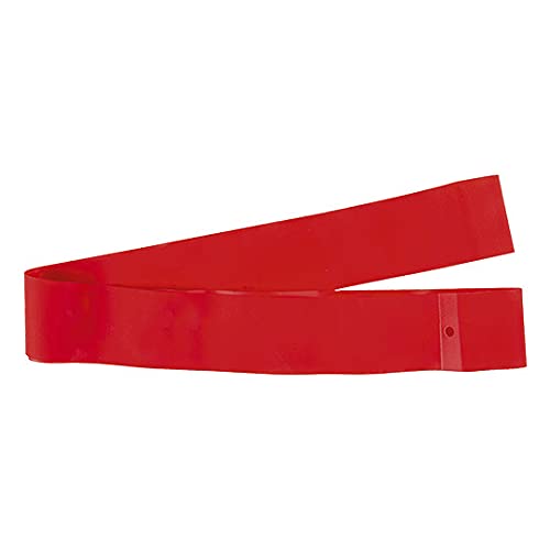 Fond de jante vtt fat bike 26x65 caoutchouc rouge (x1)