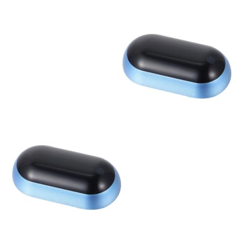 Yardwe 2pcs Round Edges Safe Touch Digital Aquarium Thermometer Easy to Watch Long Endurance Creative Design