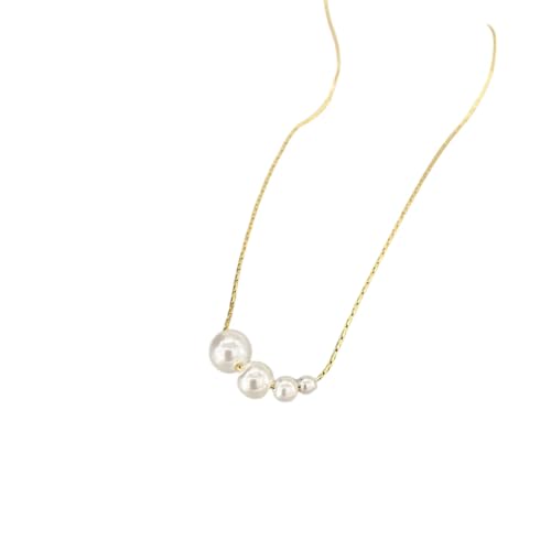 Collier ras du cou perle en acier inoxydable 316L minimaliste pour femme