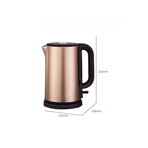 Bouilloire portable électrique MU acier inoxydable marron compacte - 3