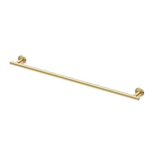 Image of Gatco 4230A Latitude II 30-Inch Towel Bar, Wall Mounted Bathroom Towel Holder, Brushed Brass