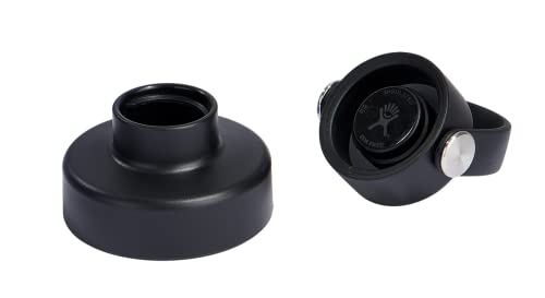 Image of Hydro Flask Lid - Chug Cap Replacement Lid for Wide Mouth Water Bottles Black