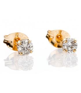 Boucles d'oreilles diamant au quotidien avec la collection Basic - 2