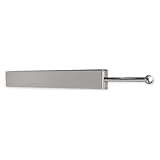 Extendable steel / aluminum closet valet rod,  satin nickel, 14