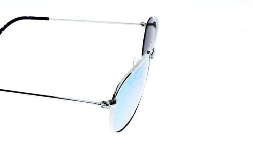 Lunettes de soleil Pilote pour petits visages Max Juli 8017 légères Argent