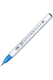 Kuretake ZIG Clean Color Real Brush Pen, Cobalt Blue Ink