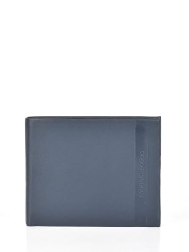 Roccobarocco Portafogli Blu portefeuille zippé anti-perte de monnaie