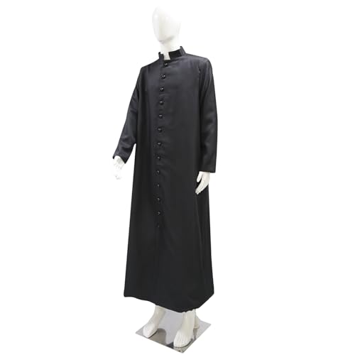 Men's Cassock Robe Church Robe Choir Minister Clergy Pulpit Liturgical 5 colors3