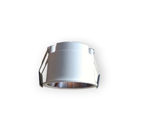 ILLUMT KOMPACT G 16 TRIMLESS RECESS 07W WHITE TRIM + BLACKCHROME DARK LIGHTING REFLECTOR 2700K CRI 90+ STEP3 SDCM WITH NON DIMMABLE DRIVER Pack Of 2