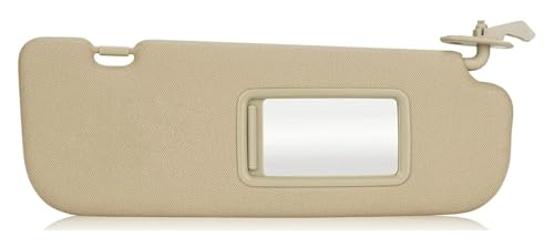 Pare-soleil cassé Hyundai Elantra résolu avec pièce beige droite
