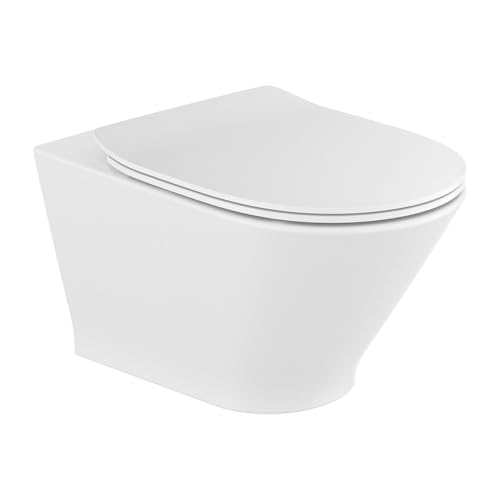 Roca - Cuvette WC suspendue avec abattant - Pack Cuvette suspendu 