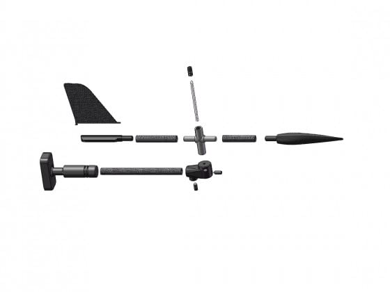 Blueshark Sailing/Boat Wind Indicator 9.8in (250mm)?250-A