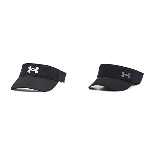 Under Armour 1376707-001-OSFM Visera Blitzing Visor de Mujer, Negro, Uni 1383480 Visor para Correr ISO-Chill Launch para Mujer, Uni, Negro