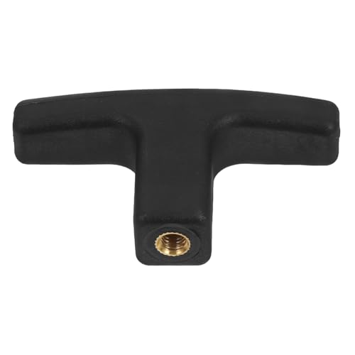 HEALLILY Plastic T-Handle Threaded Inner Handle Valve Assembly Comfort Grip for Lawn Mower