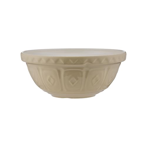 Mason Cash Cane Mixing Bowl Size 18 | Iconic 26cm Earthenware Bowl | 2.7 Litre Capacity | Dishwasher Safe | Classic British Design