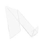 CLSSLVVBN Kleiderständer, Tischregal, gewerbliche Präsentation von Hemden und T Shirts in Anzuggeschäften, Hemdenständer, Tischaufsteller für Bekleidungsverkäufer, Thekenaufsteller, T Shirt Ständer,