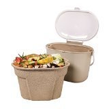 Kitchen Compost Collector Mini Bin Liner, Oval 10 Pak