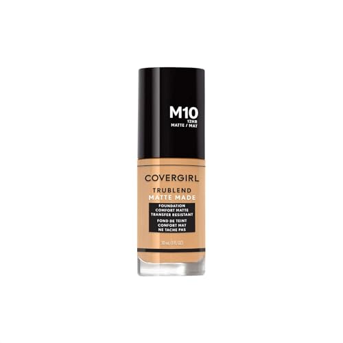 Trublend Matte Made Liquid Foundation, M10 Golden Natural, 30 ml