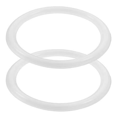 HOODANCOS Anillos de Silicona para Máquinas de Helado 2 Unidades Junta de Sellado de Repuesto Flexible y Resistente Accesorios Multiusos para Evitar Fugas Heladeras Domésticas
