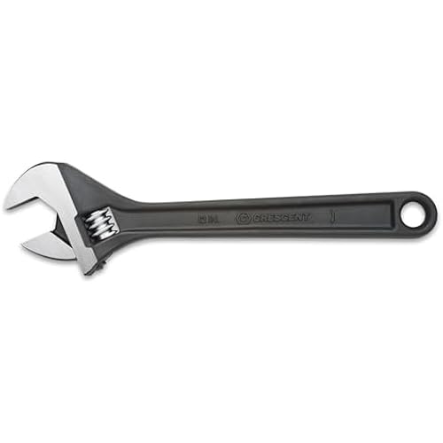 Crescent 12" Adjustable Black Oxide Wrench - Carded - AT212VS