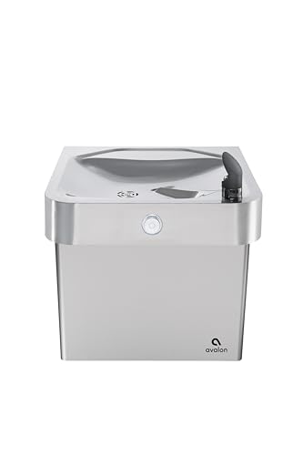 Image of Avalon Wall Mounted Water Fountain with Bottle Filling Station, Sensor Dispensing, Self Cleaning, Digital Bottle Counter Display, ADA Compliant