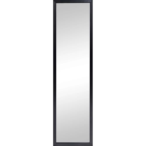 13.5x49.5 Inch Black Wall Mirror