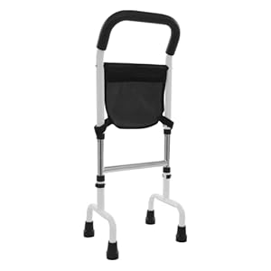 Donened – Opstahulp voor senioren, opstahulp, in hoogte verstelbaar 73-92 cm, opstahulp voor senioren, tot belastbaar 136 kg