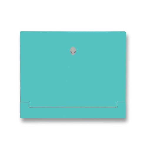 Image of MightySkins Skin Compatible with Alienware X14 R2 (2023) Full Wrap Kit - Solid Turquoise | Protective, Durable, and Unique Vinyl Decal wrap Cover | Easy to Apply & Change Styles | Made in The USA