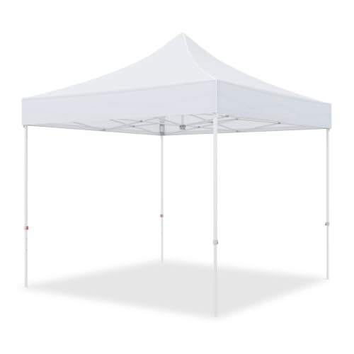 EAGLE PEAK 10x10 Commercial Canopy with High Peak, Pop Up...
