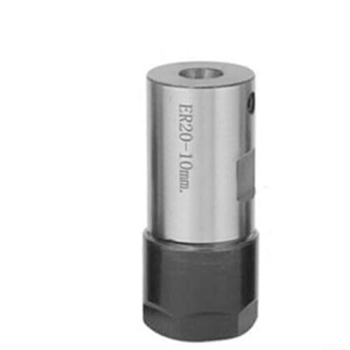 Juego de portabrocas de eje de motor para aplicaciones CNC, ER11/ER16/ER20A soporte de herramientas de extensión de 5-16 mm con diseño de acero equilibrado, compatible con herramientas de vástago