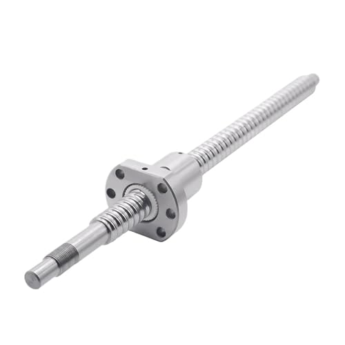 Metal Ball Screw nut end Processing Ball Screw SFU1610 200 250 300 350 400 450 500 550 600 650 700 750 800mm C7 Roller Screw with Single Ball Nut Endmachined(500mm)