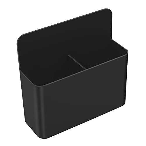 MoKo Magnetisch Markerhalterung Magnet Ablage Whiteboard Stifthalter Schulbedarf für Schulleben Kühlschrank Whiteboard Schließfach und andere magnetische Oberflächen Schwarz