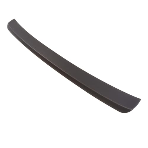 Travall Car Trunk Bumper Protector Compatible with BMW X1 F48 (2015-2022) Except M-Sport - Vehicle-Specific Black Smooth Plastic Bumper Protection Against Scuffs and Scratches