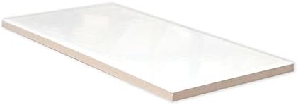 10079621 Pallets 4" x 12" White Ceramic Subway Tile