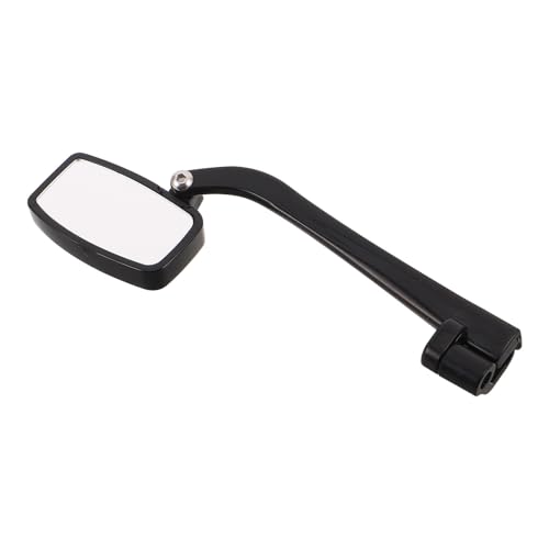 Gafas para bicicleta FOMIYES con espejo retrovisor ajustable de ABS negro