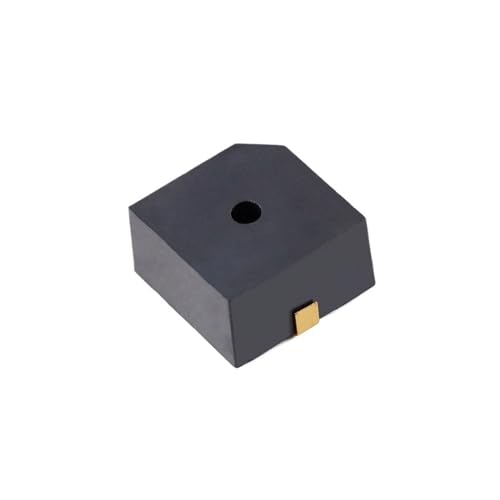 WUZDPRCJ 10/5pcs 9650 3V Active Buzzer Electromagnetic Magnetic MINI Active Piezo Buzzers Loudspeaker Electronic Kit 9.6x9.6x5 mm(5 pieces)