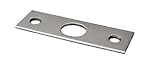 C.R. LAURENCE 777SPBS CRL Brushed Stainless Strike Plate