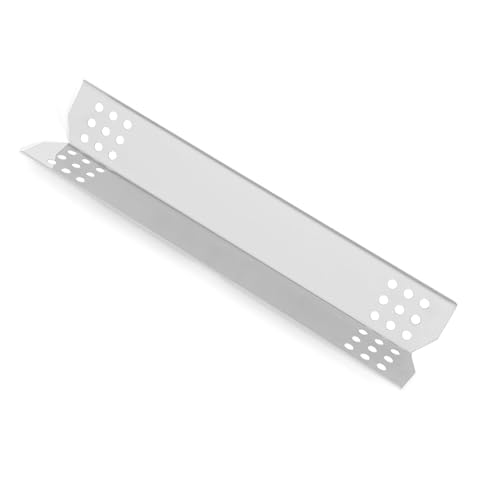 Fluxioxtna Cubierta de repuesto para quemadores de patio trasero resistente al óxido, compatible con múltiples modelos de parrilla, cubierta de quemadores de parrilla