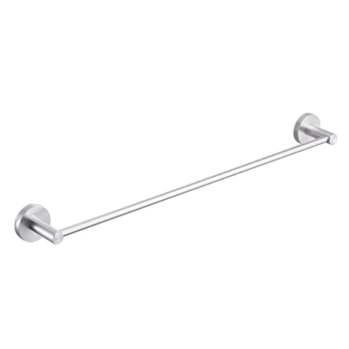 Porte-serviettes single bar en aluminium pour optimiser la douche