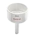 StonyLab Porcelain Buchner Funnel 80mm, Porcelain Buchner Filter Funnel OD 8cm for Laboratory