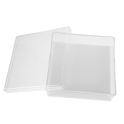 ibasenice Elegant Specimen Display Box Acrylic Collection Case Safe Storage for Research