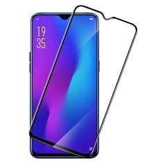 Image of 9H Tempered Glass Screen Protector for Realme 1 - Anti-Scratch, HD Clear, Bubble Free, White Edge | Pack of 10