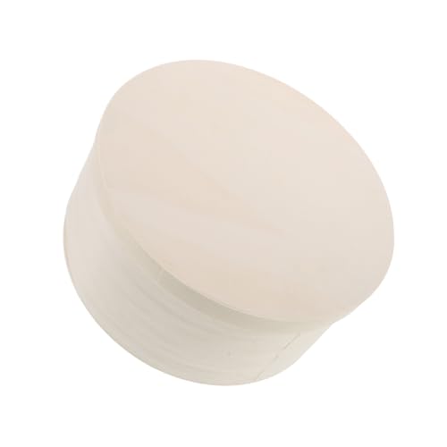 Toyvian 天然木製発酵ボックス ピザ生地やサワードウ用発酵容器 蓋付きパン ケーキ保存箱 多機能ベーカリーストレージ クッキー包装ケース