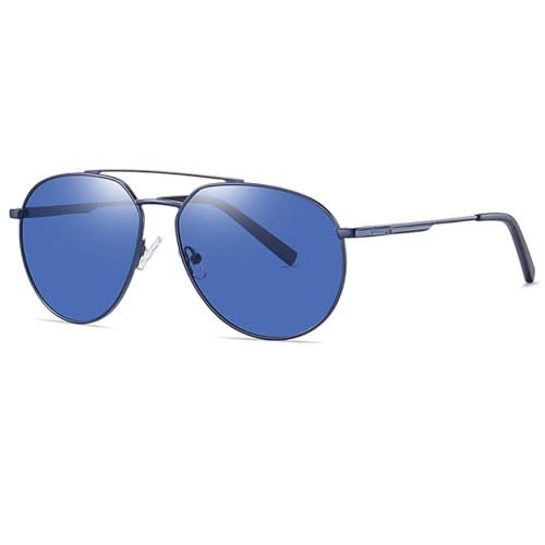 Lunettes de soleil en métal avec monture UV400 haute protection active