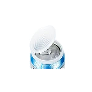 6-Pack, Clear Color, Soda or Beverage Can Lid, Cover or Protector