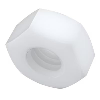 Accu - M4 Hexagon Nuts (DIN 934) - Nylon (Pack of 20)