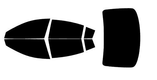 Computer Customized Pre-cut Window Tint Kit for (Full Kit (Side and Back Windows) with Install Kit)