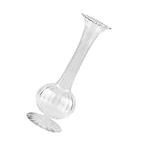 TOYZFRIENDY Kreative Glasvase aus Borosilikat Romantische Party und Hochzeitsdeko Handgefertigte Blumenvase für Frische Blumen und Hydroponische Arrangements Tischdekoration Wohnzimmer