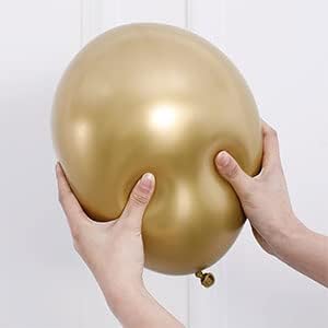 Miniatura 6 de Kit de guirnalda de globos blancos arena de 135 piezas con globos de látex cromados metálicos de oro rosa de 18105 pulgadas para mujeres y niñas,